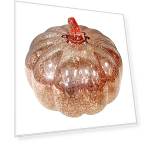 Smart Timer LED Glass Pumpkin Lantern — String Lights, SUNJOY HOUSE