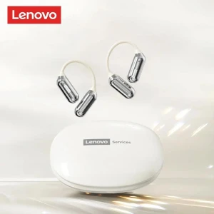 Wireless Bluetooth 6.0 Headphones with Touch Control and Over-Ear Hook, Lenovo