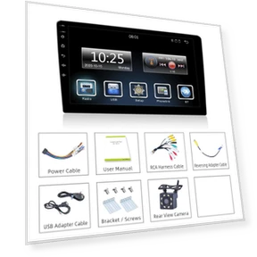 10.1 Inch 2.5D Touch Screen Car Stereo Radio — Stereo Receivers, HOME-Auto-001