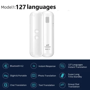 AI Voice Translator — Translator Device, Super Featured