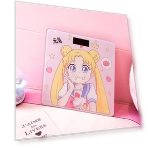 Digital Body Fat Scale with Cartoon Characters — Baby Scales, Refreshing Home