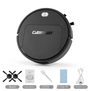 Intelligent Three-in-one Cleaning Machine — Robot Vacuum, Winter Gloves