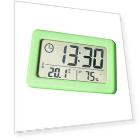 Mini Electronic Clock with Temperature — Clocks, Factory Discount Outlet