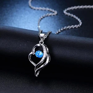 Smart Necklace with Heartbeat Feature, Lucky Star Jewelry