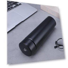 Smart Vacuum Thermos for Water — Travel Drinkware, Binchi Fitness