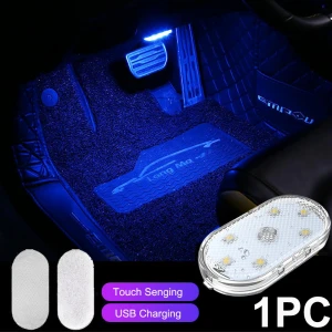 Touch-Sensitive LED Car Dome Light, Cars Auto Home