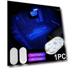 Touch-Sensitive LED Car Dome Light — Light Kit, Cars Auto Home