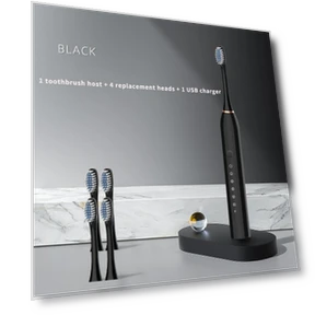 Ultrasonic Electric Toothbrush — Electric Toothbrush Heads, Light makeup