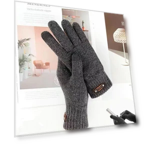Winter Autumn Men's Knitted Touchscreen Gloves — Cold Weather Gloves, Outdoor Boutique TOP