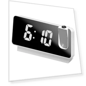 Digital Projection Alarm Clock — Alarms & Clocks