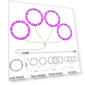 LED Grow Light Angel Ring — Growing Lamps, Elegant Living House