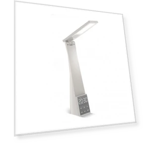 Multifunctional Desk Lamp with Bluetooth Speaker — Alarm, The Home Vault