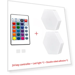 Quantum Wireless Hexagon Lamp — LED Strips, Heal Care