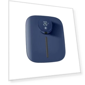 Rechargeable Wall-Mounted Soap Dispenser with Temperature Display — Hand Dryers, Vinde Home