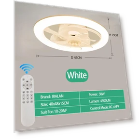 Smart Ceiling Fan With Lights — Ceiling Fans, Luminaire Lighting Mall