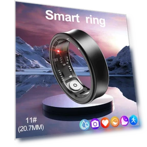 Waterproof Fitness Tracker Sleep Ring with Multi-Sport Modes and Health Monitor — , SACOSDING