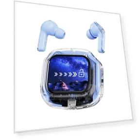 Smart Touch Color Screen Bluetooth Headphones — Over-Ear Headphones, Junmaocun