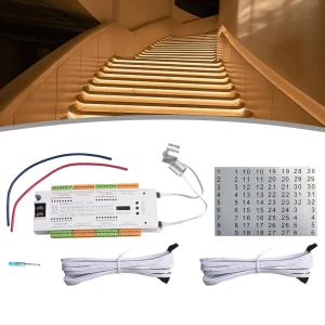 32-Channel LED Motion Sensor Controller for Stairs, kingroyal