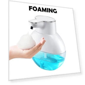 Automatic Foam and Gel Dispenser for Smart Bathroom — Care Dispensers, Optimized General