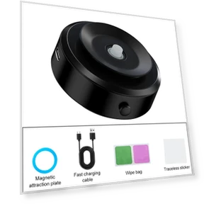 Magnetic Vacuum Car Phone Holder — Dashboard Installation Kits, Modern Home Furnishing