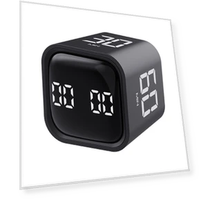 Mini Digital Timer Cube — Timers, Timeless Home