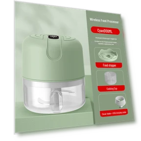 Mini Wireless Garlic Press — Mincers, AI Supermarket