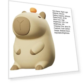 Night Light Capybara — Night Lights, ARI