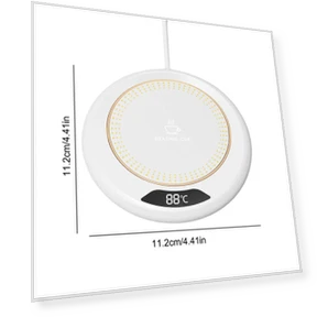 Smart Cup Warmer with 3 Temperature Settings — Beverage Warmers, Chic Home