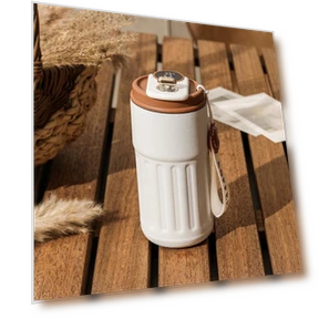 Smart Thermos Bottle with LED Temperature Display — Beverage Warmers, Good Household Items