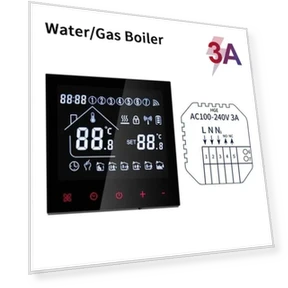 Smart Wi-Fi Thermostat — Home Climate Control, Modern Home Furnishing