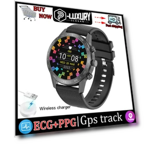 Smartwatch with ECG, Voice Assistant, GPS Trajectory, and Sport Features — Smartwatches, Tiktop2