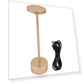 Waterproof USB LED Desk Lamp with Touch Dimming — Study & Desk Lighting, KONNWEI