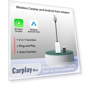 Wireless Car Adapter for CarPlay and Android Auto — Phone Accessories, AI Supermarket