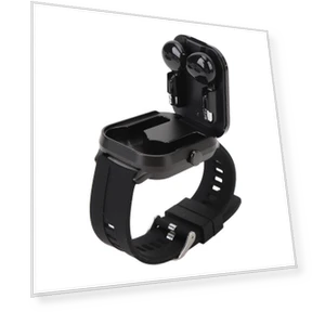 2.01-inch TFT Smart Watch with Headphones 2 in 1 NFC Sports Smart Watch with Wireless Bluetooth Headphones — Wearable Accessories, TOMTOP JMS