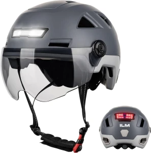 Adult Bike Helmet with Smart Sensor, Sunly