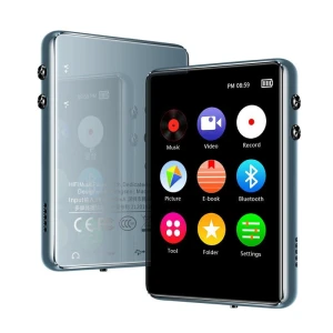 Metal MP4 Player with Bluetooth 5.0, Happy World Electronics