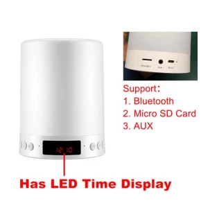 Portable Bluetooth Speaker Night Light — Desk Lamp, Better&Healthy Life