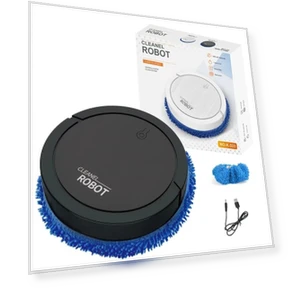 Automatic Robot Vacuum 3-in-1 — Smart Cleaning Robots, Modern Home Furnishing