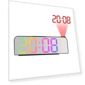 Digital Smart Alarm Clock with Temperature — Alarms & Clocks, Factory Discount Outlet