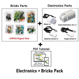 High-Tech Robotics Construction Basic Building Blocks Set — STEM Toys, WeDoing