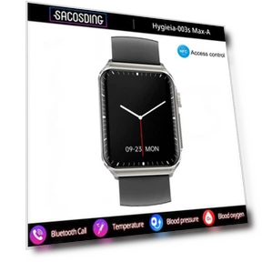 Hygieia-003s Max-A Bluetooth Smartwatch — Smartwatches, SACOSDING