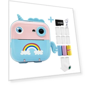 Instant Print Kids Camera — Portable Printers, KGG Kids Smart Watch