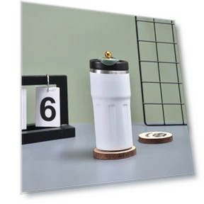 Smart Temperature Display Coffee Cup — Beverage Warmers, Binchi Fitness