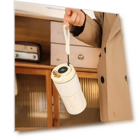 Smart Thermometer Stainless Steel Vacuum Mug — Beverage Warmers, Binchi Outdoor Equipment