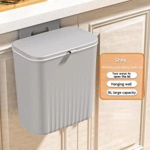Wall-mounted trash bin — Smart Trash Can, Elegant Living House