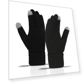 Warm winter touchscreen gloves — Gloves, Various wearables