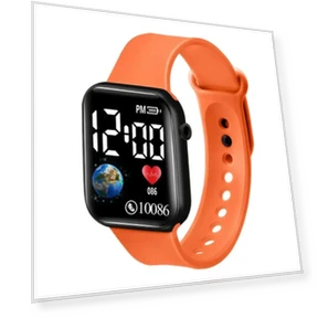 Waterproof LED Digital Display Smart Watch — Smartwatches, Various wearables