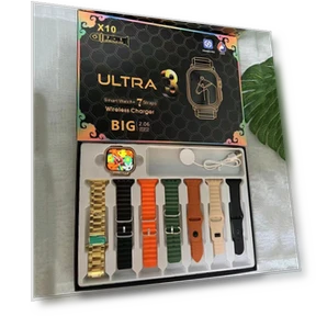 X10 Ultra 3 Smart Sports Watch — Wearable Accessories, Happy World Electronics