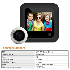 2.4-inch Video Doorbell — Video Doorbell, Build My Home