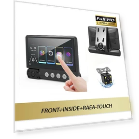 3-Channel FHD 1080P Car Dash Camera — Dashboard Cameras, JOHO - CarGear